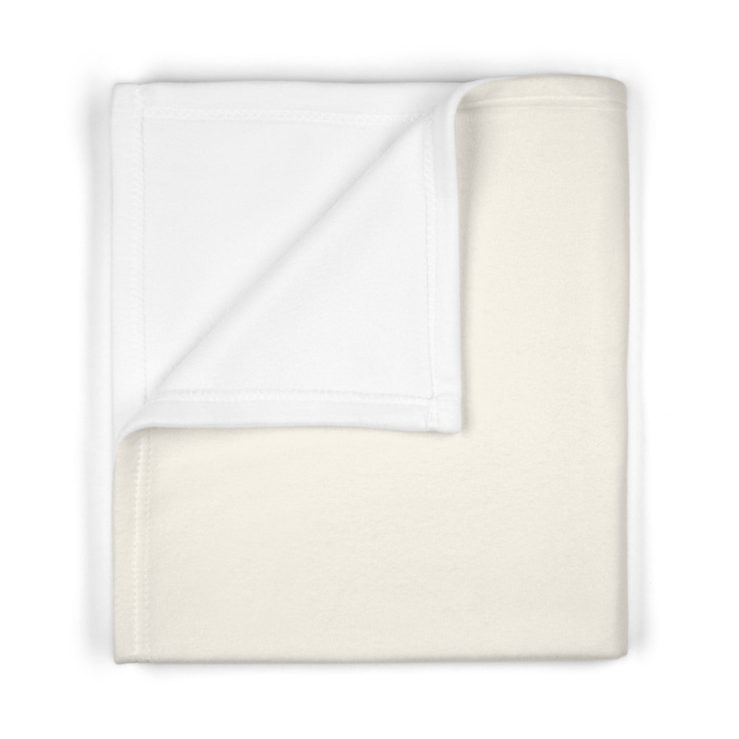 Personalized Baby Blanket with Birth Details | Cream