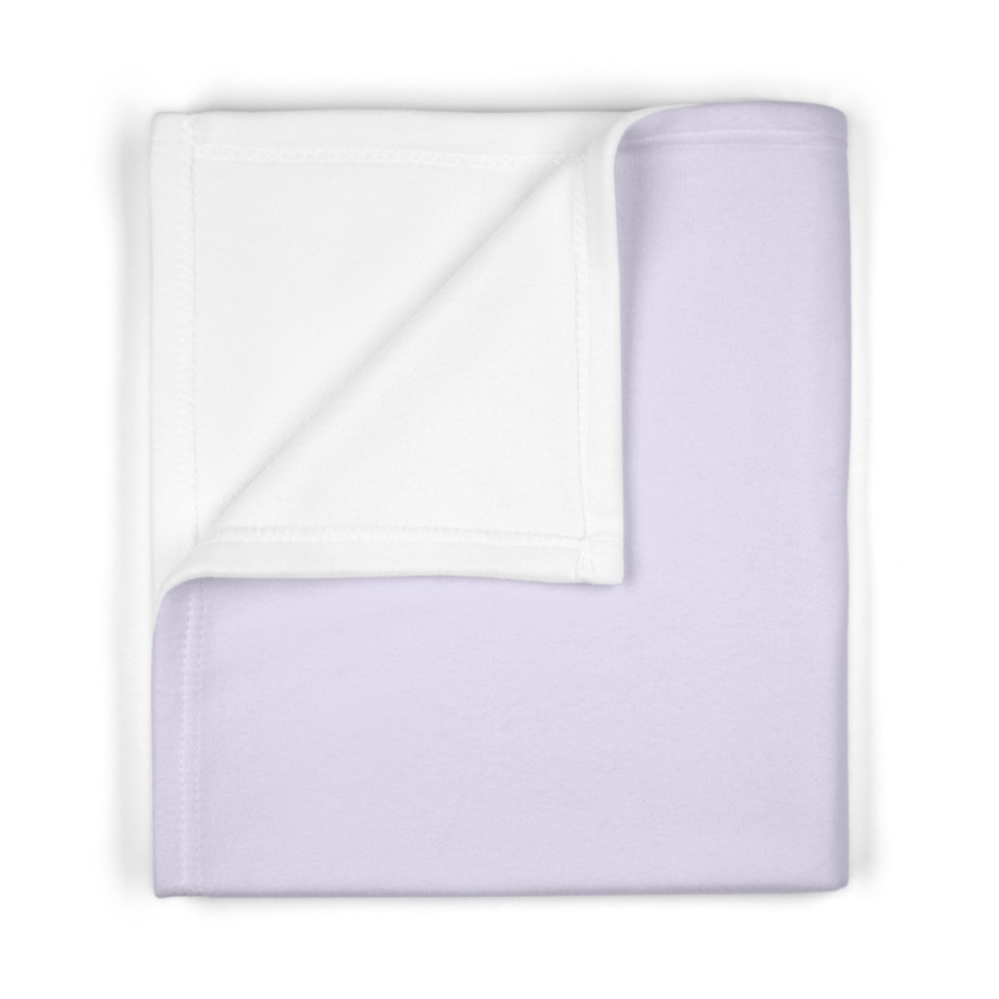 Personalized Baby Blanket with Birth Details | Lavender