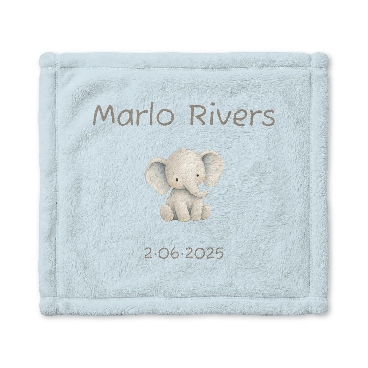 Powder Blue Elephant Lovey